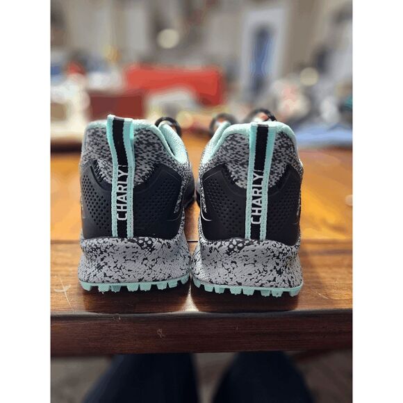 Charly Sansin PFX Trail Running Shoe Grey Women's 8 1/2 NEW - Picture 4 of 11